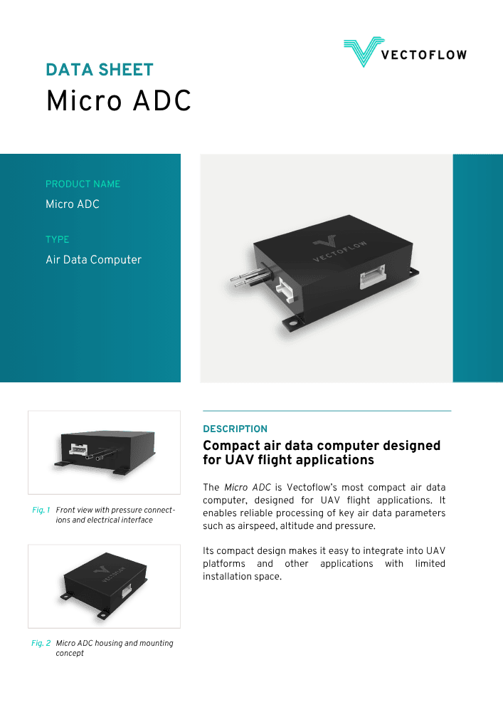 20260527 Vectoflow Data Sheet MicroADC 1